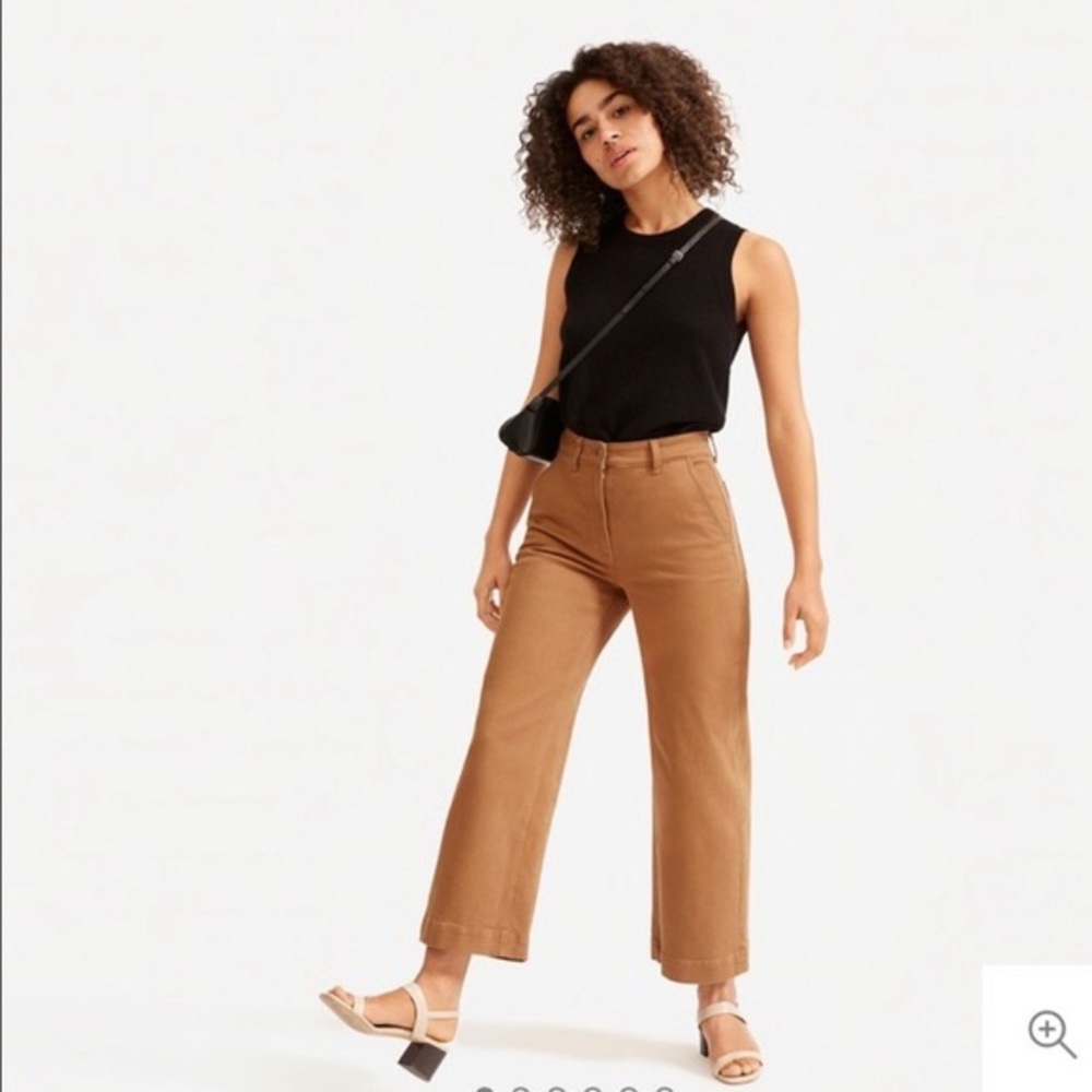 Wide leg everlane crop flares! Size 2